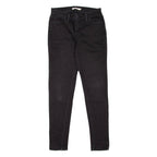 LEVI'S 710 Womens Jeans Black Slim Skinny W26 L30