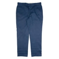 DICKIES Workwear Mens Trousers Blue Regular Straight W44 L36