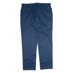 DICKIES Workwear Mens Trousers Blue Regular Straight W44 L36