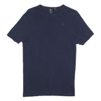 G-STAR Mens Navy Blue Graphic T-Shirt M Short Sleeve Crew Neck Logo Print