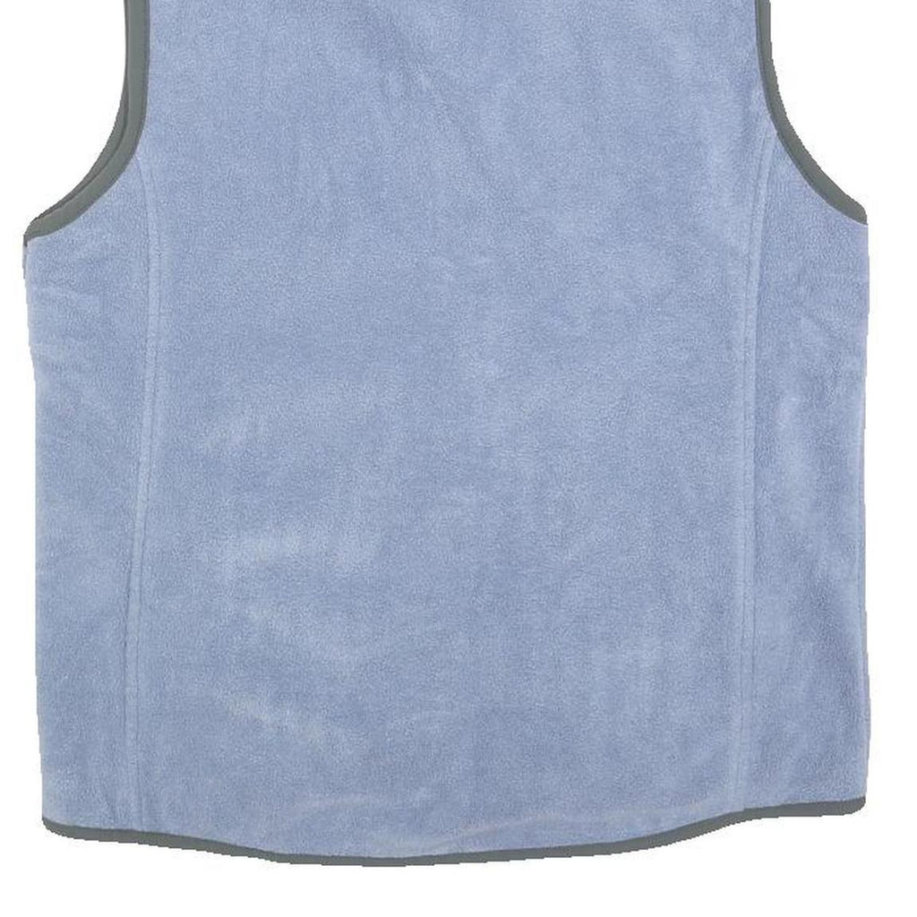 WOOLRICH Womens Blue Zip Jacket M Polyester Fleece Casual Outdoor Layering