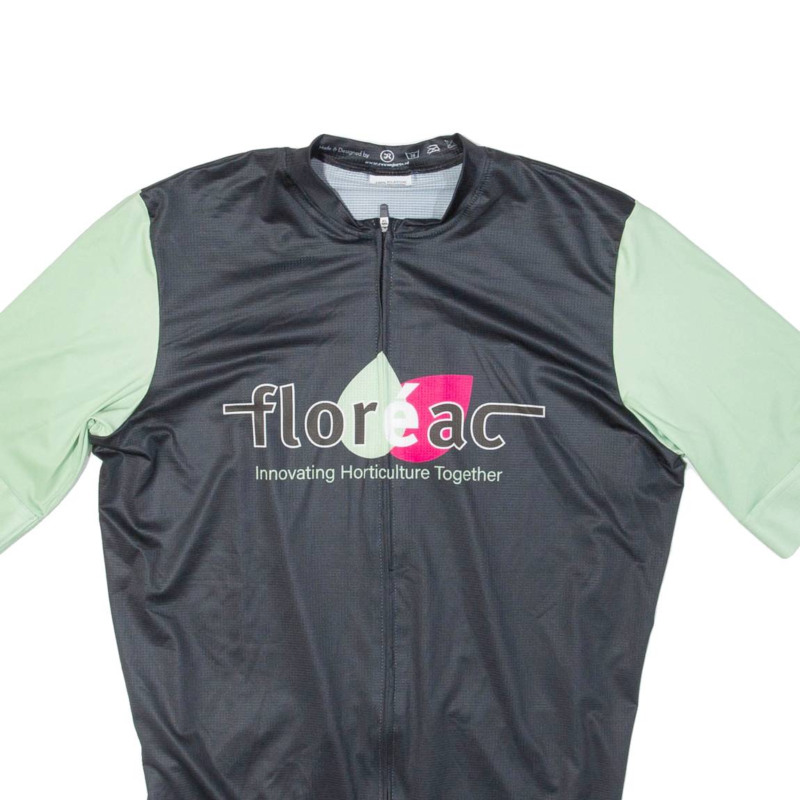 Full Zip Cycling Womens Jersey Black L