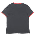 LYLE & SCOTT Mens Black & Red Deutschland Graphic T-Shirt L Short Sleeve Crew