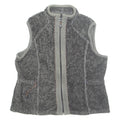 WOOLRICH Womens Fleece Gilet Grey L