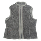 WOOLRICH Womens Fleece Gilet Grey L