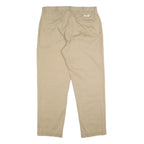 POLO RALPH LAUREN Mens Cotton Beige Relaxed Straight Trousers W38 L32 Casual