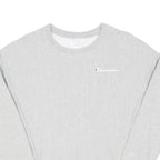 CHAMPION REVERSE WEAVE Womens Grey Sweatshirt Crew Neck S Cotton Blend