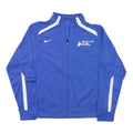 NIKE Womens Blue & White Chicago Marathon Zip Jacket XL Polyester Blend