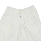 AMERICAN EAGLE Womens Shorts White Casual XXS W24 Cotton Blend Lightweight