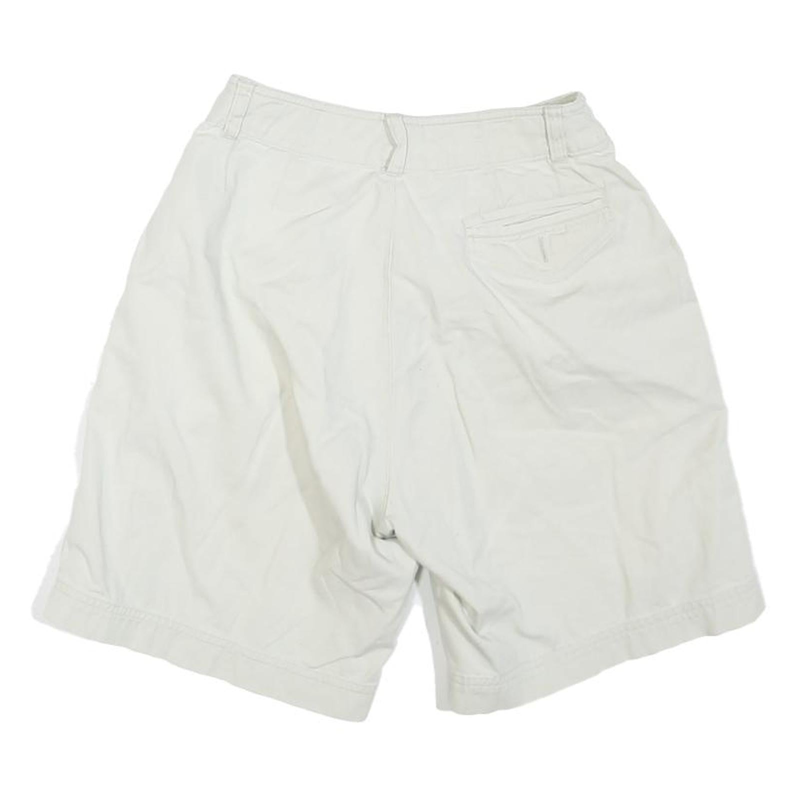 AMERICAN EAGLE Womens Shorts White Casual XXS W24 Cotton Blend Lightweight