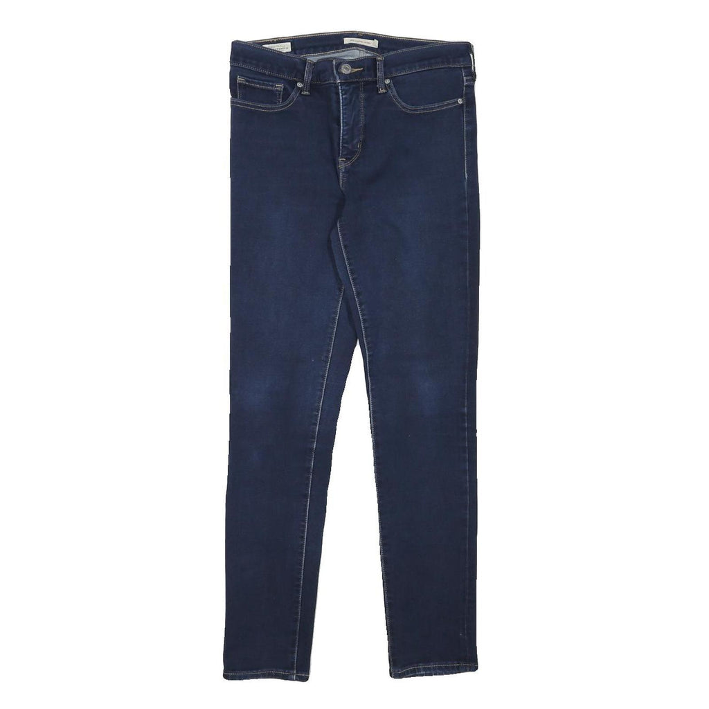 LEVI'S Womens Jeans Blue Slim Skinny Denim Medium W28 L28 Comfortable Zip Fly