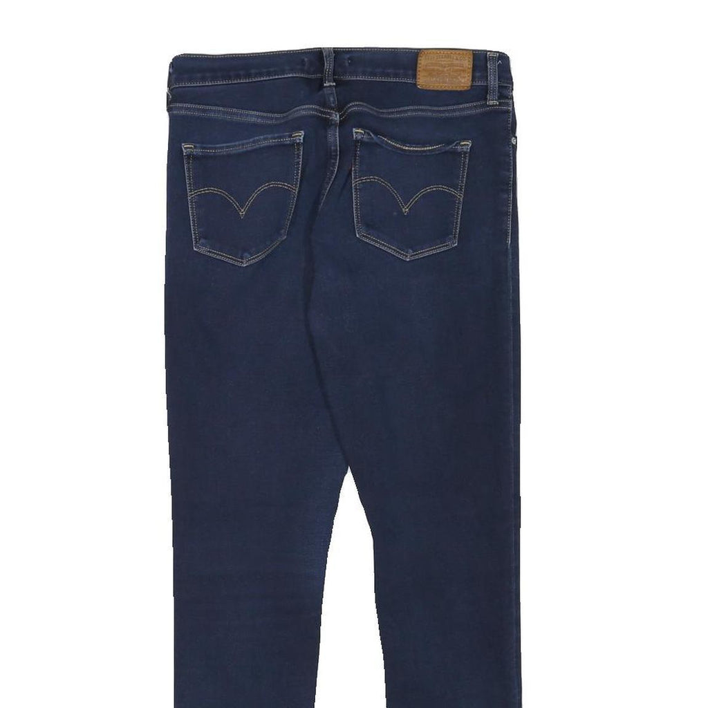 LEVI'S Womens Jeans Blue Slim Skinny Denim Medium W28 L28 Comfortable Zip Fly