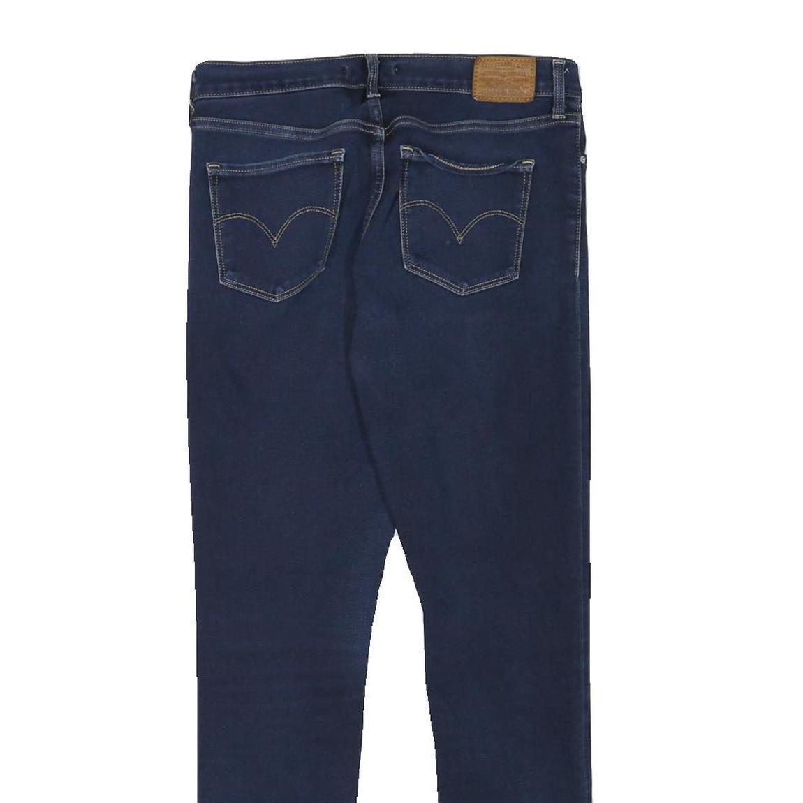 LEVI'S Womens Jeans Blue Slim Skinny Denim Medium W28 L28 Comfortable Zip Fly