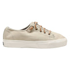 SPERRY Low Top Trainers Beige Synthetic Womens UK 6