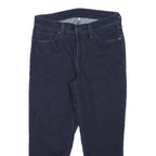 LEVI'S Womens Regular Fit Blue Denim Jeans W28 L21 Classic Cotton Blend Zip