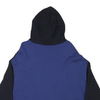 MARC O'POLO Womens Black & Blue Cotton Blend Hoodie S ¼ Zip Casual Sweatshirt