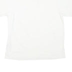 NAUTICA Mens White Polo Shirt L Cotton Blend Short Sleeve Classic Logo