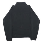 NIKE Mens Black Plain Pullover Crew Neck Basic Knit S Sports Jumper Polyester