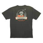 CARHARTT Mens Black Graphic T-Shirt S Short Sleeve Crew Neck Workwear