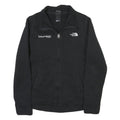 THE NORTH FACE Womens Black Jacket L Polyester Blend Zip Fleece Outdoor Warm