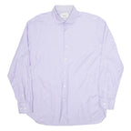 TED BAKER Endurance Mens Plain Shirt Purple Long Sleeve XL