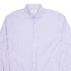TED BAKER Endurance Mens Plain Shirt Purple Long Sleeve XL
