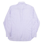 TED BAKER Endurance Mens Plain Shirt Purple Long Sleeve XL