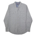 WOOLRICH Mens Grey Plain Cotton Shirt M Classic Button Pocket Casual