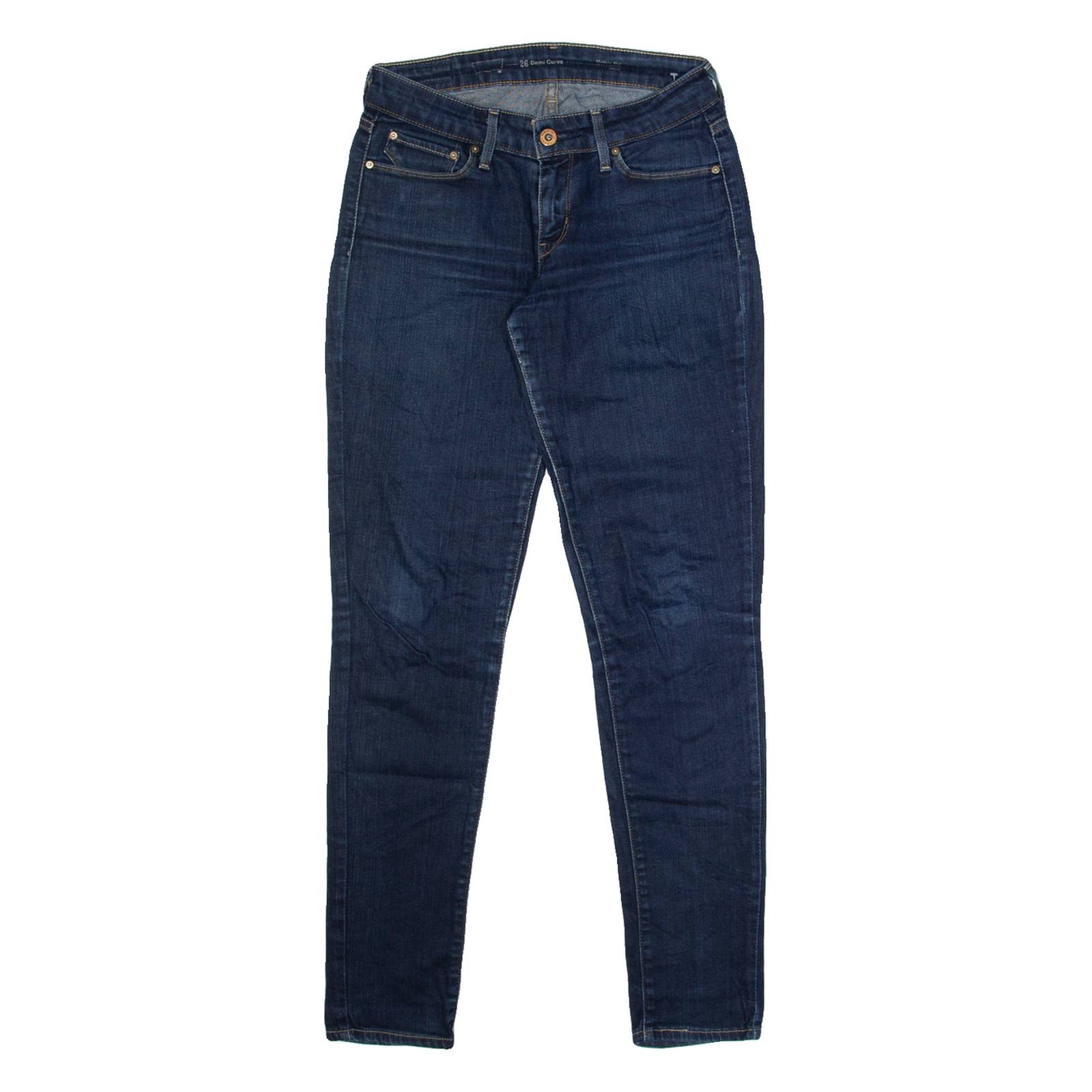 LEVI'S Womens Jeans Blue Regular Tapered W26 L32