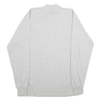 RUSSELL ATHLETIC Mens Grey Long Sleeve Crew Neck Cotton T-Shirt M