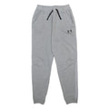UNDER ARMOUR Boys Joggers Grey XL W26 L28 Cotton Blend Regular Tapered Fit