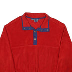 WOOLRICH Womens Red Patterned Pullover Plain Round Neck Basic Knit L Relaxed