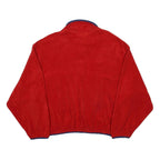 WOOLRICH Womens Red Patterned Pullover Plain Round Neck Basic Knit L Relaxed