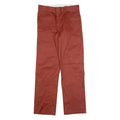 DICKIES 874 Workwear Mens Trousers Brown Regular Straight W30 L30