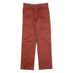 DICKIES 874 Workwear Mens Trousers Brown Regular Straight W30 L30