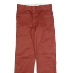 DICKIES 874 Workwear Mens Trousers Brown Regular Straight W30 L30