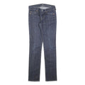7 FOR ALL MANKIND Womens Jeans Blue Slim Skinny Denim Medium W28 L31 Stylish