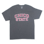 CHAMPION CHICO STATE Mens T-Shirt Grey USA L