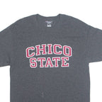 CHAMPION CHICO STATE Mens T-Shirt Grey USA L