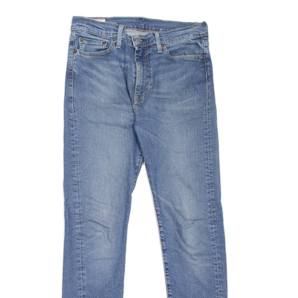 LEVI'S 510 BIG E Jeans Mens Blue Slim Skinny Stone Wash W33 L34