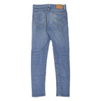 LEVI'S 510 BIG E Jeans Mens Blue Slim Skinny Stone Wash W33 L34