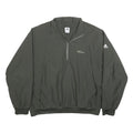 ADIDAS Mens Grey Lightweight Polyester Track Jacket L Zip Sportswear