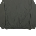 ADIDAS Mens Grey Lightweight Polyester Track Jacket L Zip Sportswear