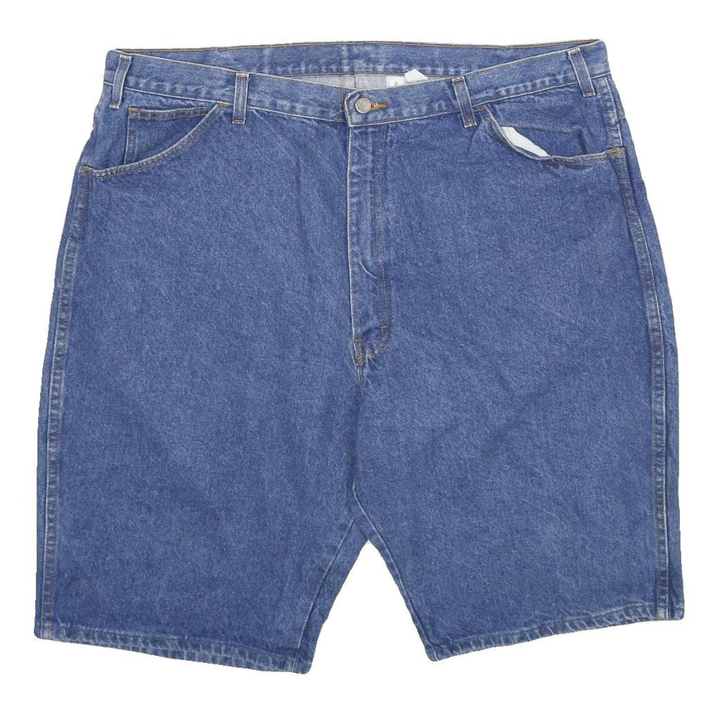 DICKIES Mens Blue Denim Casual Shorts 2XL W42 Classic Fit Workwear