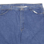 DICKIES Mens Blue Denim Casual Shorts 2XL W42 Classic Fit Workwear