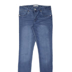 LEVI'S 711 Womens Slim Blue Denim Medium Wash Jeans W28 L31 Stretch Cotton