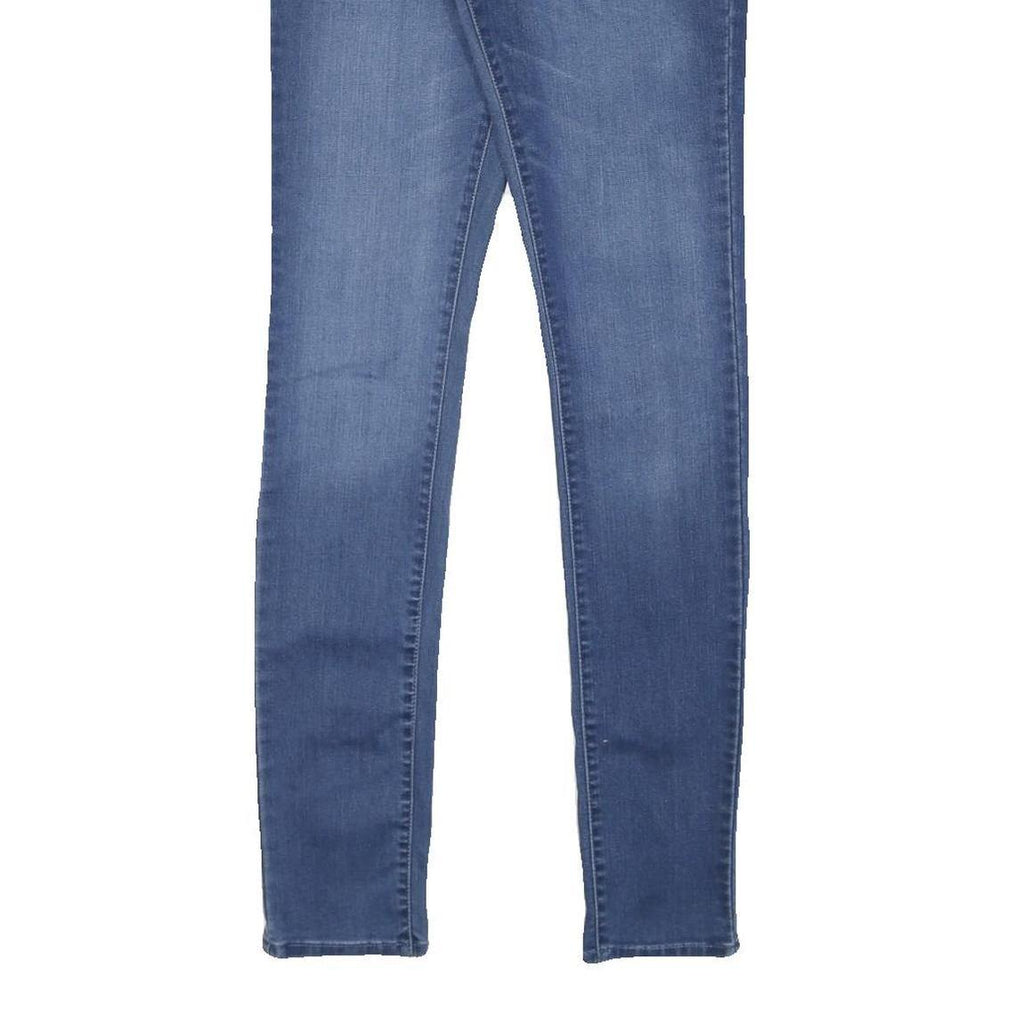 LEVI'S 711 Womens Slim Blue Denim Medium Wash Jeans W28 L31 Stretch Cotton