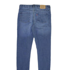 LEVI'S 711 Womens Slim Blue Denim Medium Wash Jeans W28 L31 Stretch Cotton