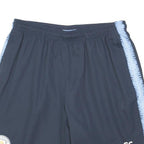 NIKE Mens Shorts Blue & Light Blue Manchester City Casual L W28 GC Logo