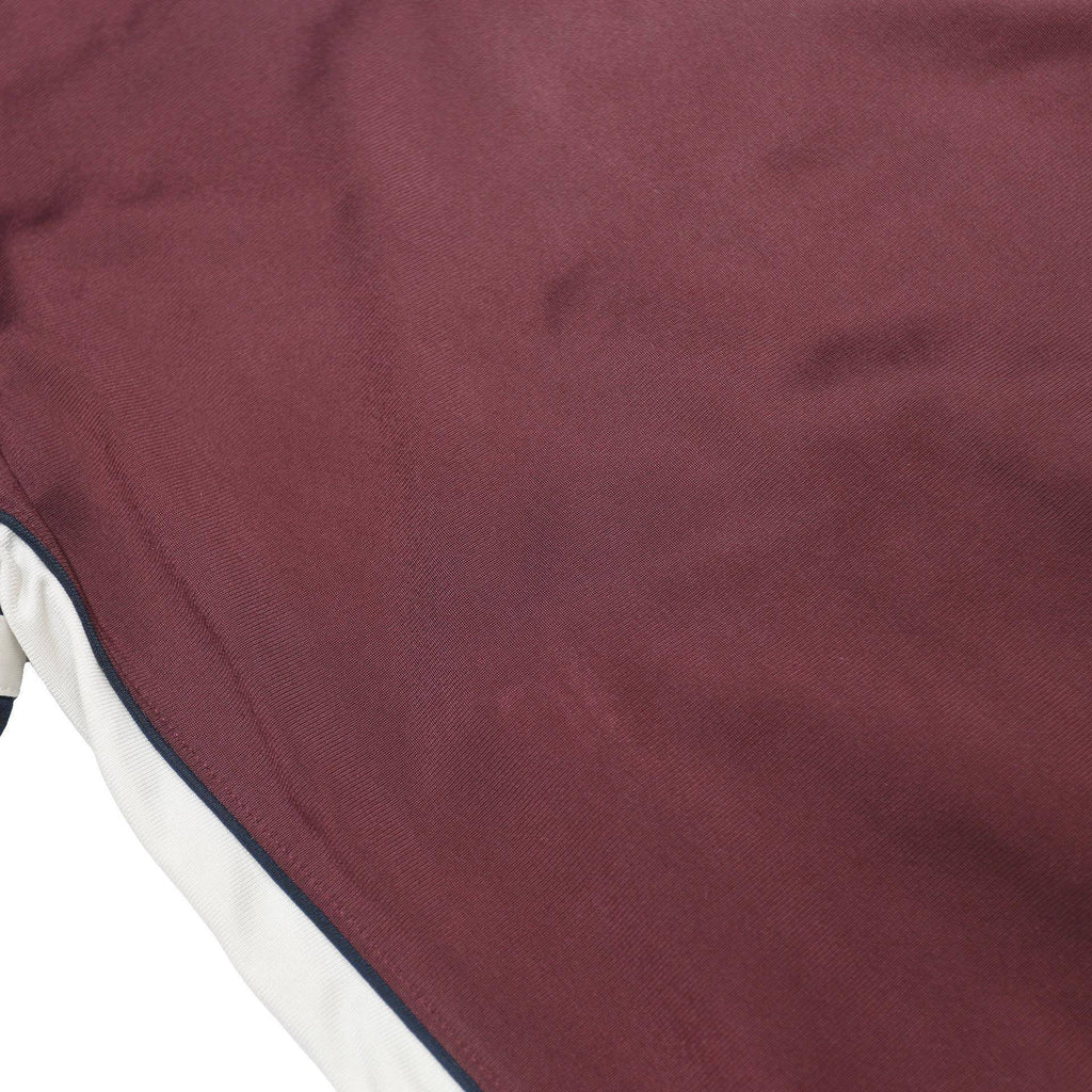 DIADORA Mens Burgundy & Navy Zip Jacket M Polyester Sportswear Casual